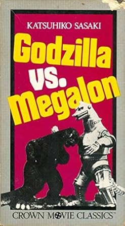 Crown Godzilla Vs Megalon VHS Movie Collectible