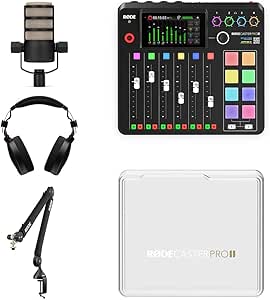 Rode RØDECaster Pro II Podcast Studio Bundle