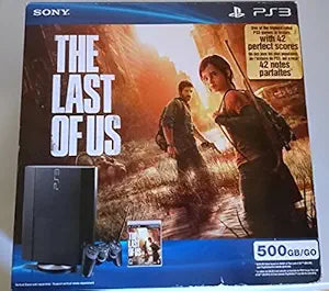 Sony PS3 console with The Last of Us Game — main product image