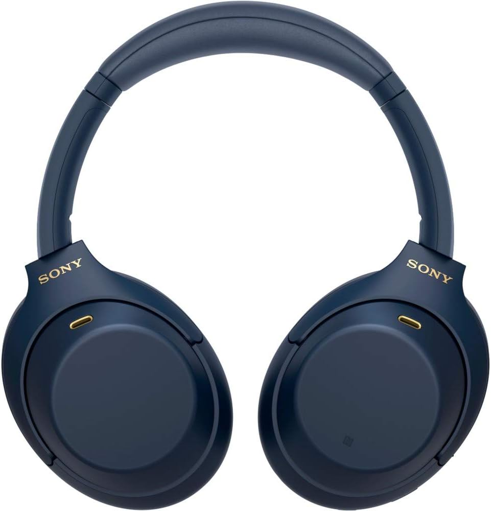 Sony WH-1000XM4/L Wireless Noise Canceling Headphones Blue Renewed