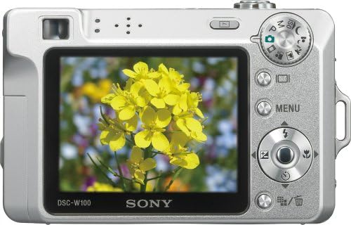 Sony DSCW100 Cybershot 8.1MP Digital Camera