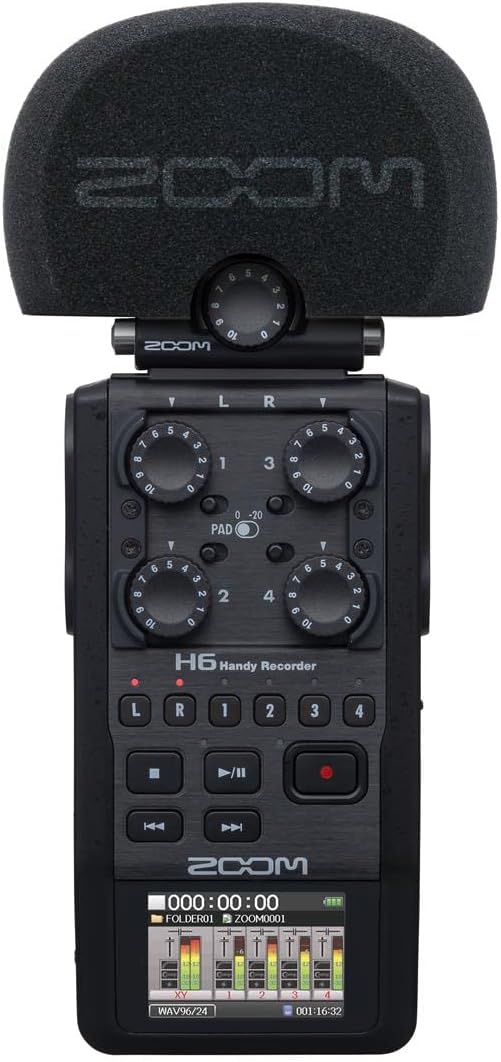Zoom WSH-6 Foam Windscreen for XYH-6 Microphone