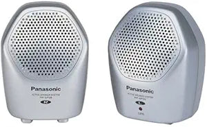 Panasonic RP-SP28 Compact Mini Travel Speakers Portable