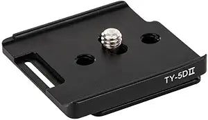 Sirui TY-5DII Quick Release Plate - Black Aluminum — main product image