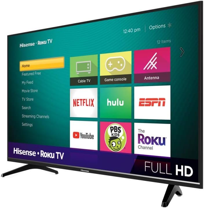 Hisense 40H4030F 40-Inch 1080p Smart LED TV Renewed