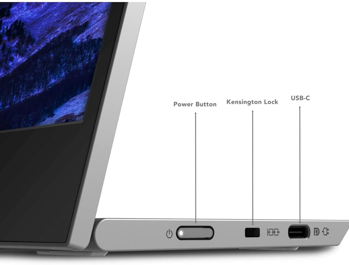Lenovo 66E4UCC1US L15 Portable FHD USB-C Monitor