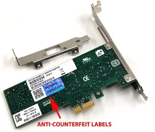 Intel EXPI9301CTBLK Gigabit PCI-Express Network Adapter