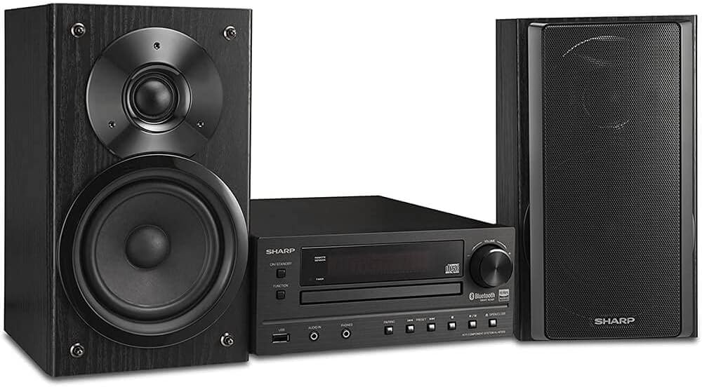Sharp XL-HF203B Hi-Fi Component Stereo System Bluetooth