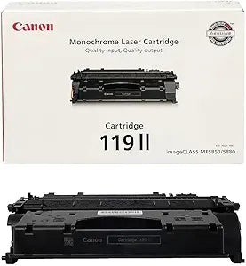 Canon 3480B001 CRG-119 II Black Toner Cartridge