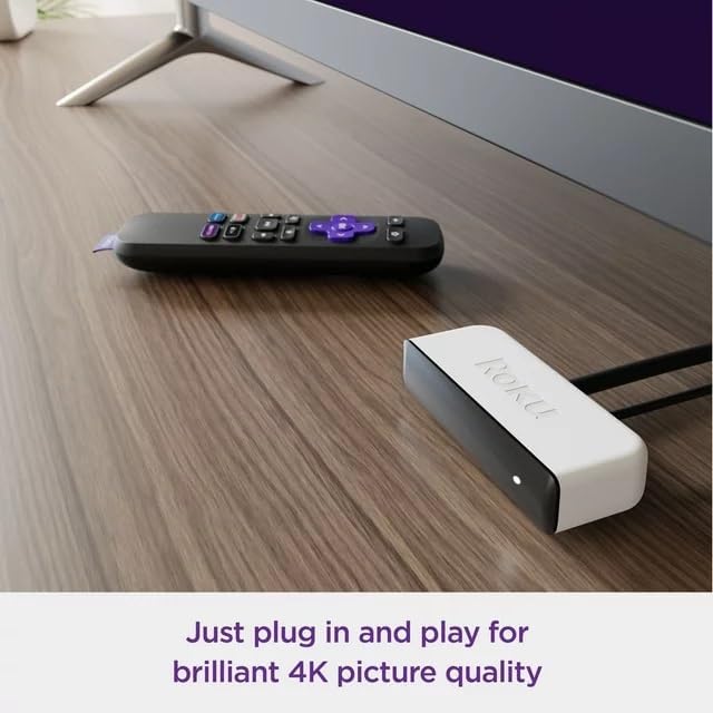 Roku 3920RW-SW Premiere 4K HDR Streaming Media Player + HDMI