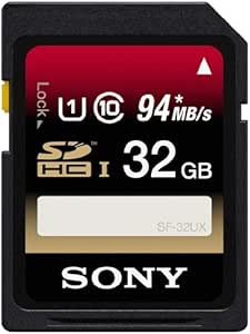 Sony SF32UX 32GB UHS-1 SDHC Memory Card