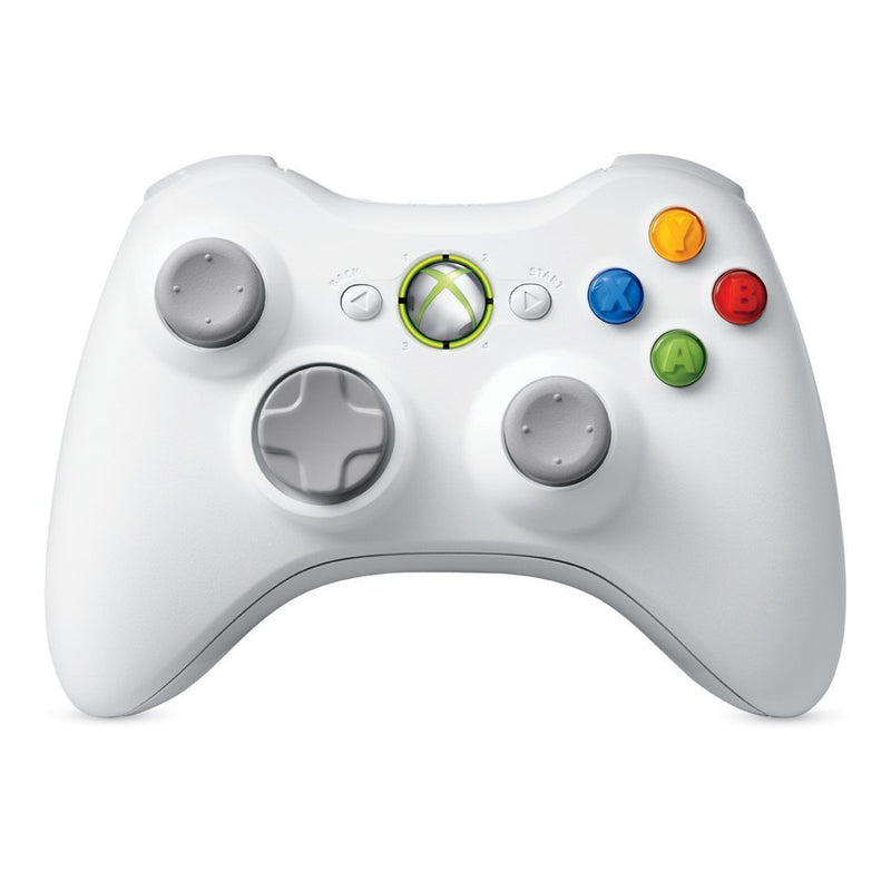 Microsoft NSF-00013 Xbox 360 White Wireless Controller — main product image