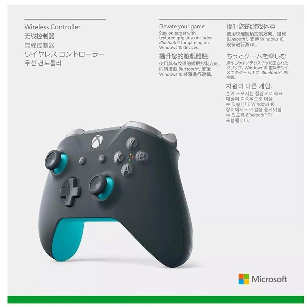 Microsoft WL3-00105 Xbox Wireless Controller - Grey and Blue