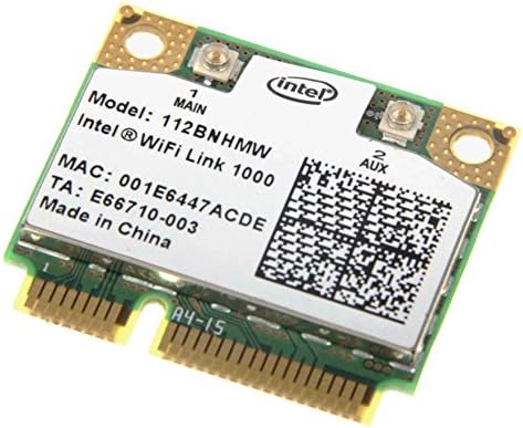 Intel 112BNHMW Centrino Wireless-N 1000 Mini Card — main product image