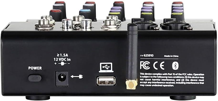 Monoprice 625910 4-Channel Powered Mixer