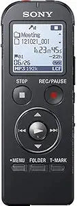 Sony ICD-UX533BLK Digital Voice Recorder - Black — main product image