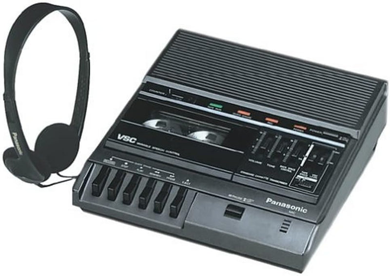 Panasonic RR830 Standard Cassette Recorder Transcriber — main product image