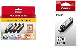 Canon PGI-270/CLI-271 Ink/Paper Combo Pack