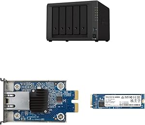 Synology DS1522+ 5-Bay NAS 10GbE & 400GB NVMe Bundle
