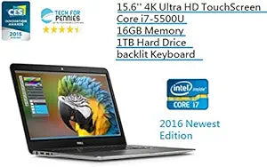 Dell i7548-12857slv Inspiron 15 7000 4K UHD Touchscreen Laptop — main product image