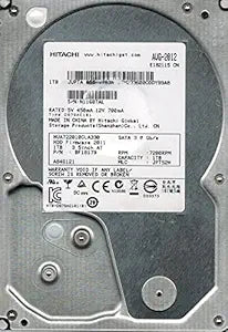 Hitachi HUA722010CLA330 1TB SATA HDD: 7200RPM, 3.5" Hard Drive