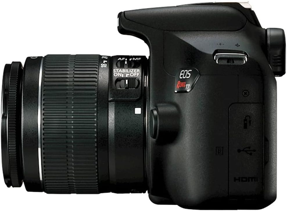 Canon E93CNEOSRT7 Rebel T7 DSLR Double Zoom Kit + CPS