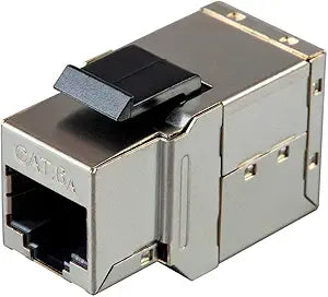 Monoprice 133869 Cat6A Shielded RJ45 Keystone Coupler — main product image