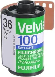 Fujifilm 880710 Fujichrome Velvia RVP 100 Slide Film — main product image