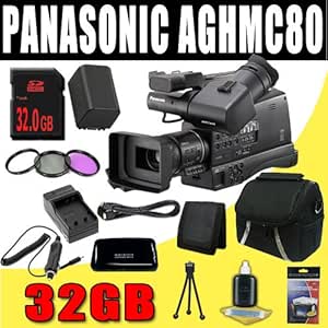 Panasonic AG-HMC80 AVCCAM HD Shoulder Camcorder Bundle