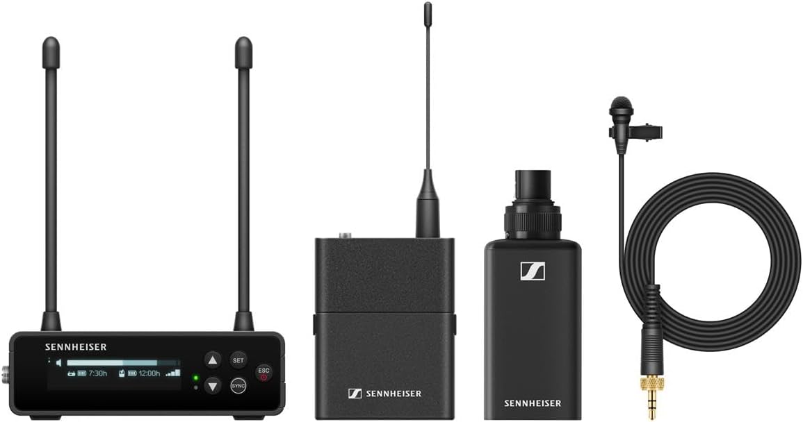 Sennheiser 700040 EW-DP ENG Wireless Lavalier Mic Set