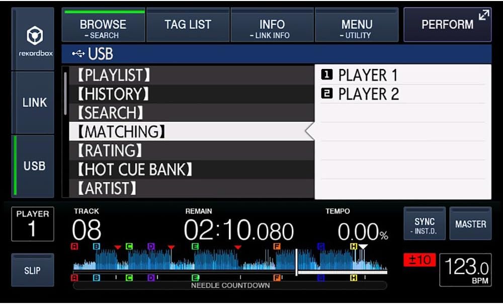 Pioneer DJ XDJ1000MK2 Digital DJ Multi Player