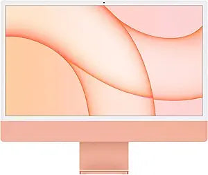 Apple iMac (2021) M1 24-inch 256GB (Orange, Renewed) — main product image