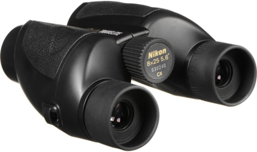 Nikon 7277 Travelite 8x25 Compact Binoculars Black