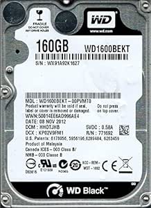 Western Digital WD1600BEKT-00PVMT0 160GB 2.5" SATA HDD