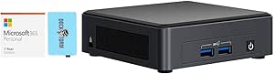 Intel BNUC11TNKV70001-3171-25167 i7 Mini Desktop with Windows 10 Pro