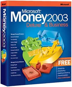 Microsoft A56-00088 Money 2003 Deluxe Business Software