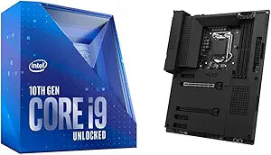 Intel Core i9-10900K CPU with NZXT N7 Z590 Motherboard — main product image