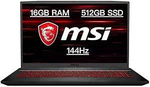MSI GF75-10300H 17.3" FHD 144Hz Thin Gaming Laptop