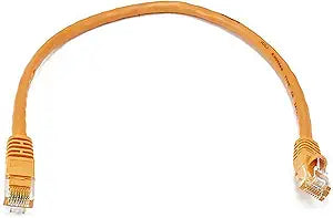 Monoprice 102130 Cat5e 1ft Orange Ethernet Patch Cable — main product image