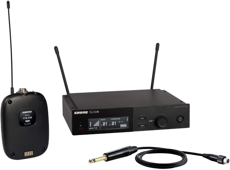 Shure SLXD14-H55 Digital Wireless Guitar/Bass System — main product image