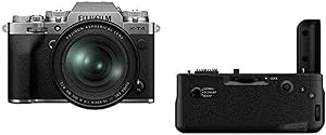 Fujifilm X-T4 Silver Mirrorless Camera Kit with 16-80mm Lens & Battery Grip