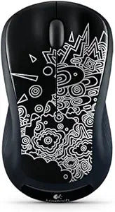 Logitech 910-002999 Wireless Mouse - Black Topography