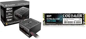 Thermaltake Toughpower 600W PSU & 1TB SSD