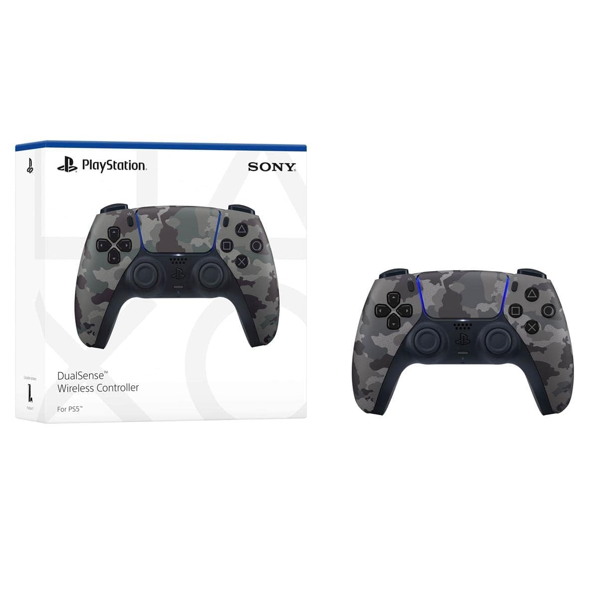 Sony DualSense Wireless Controller Gray Camouflage