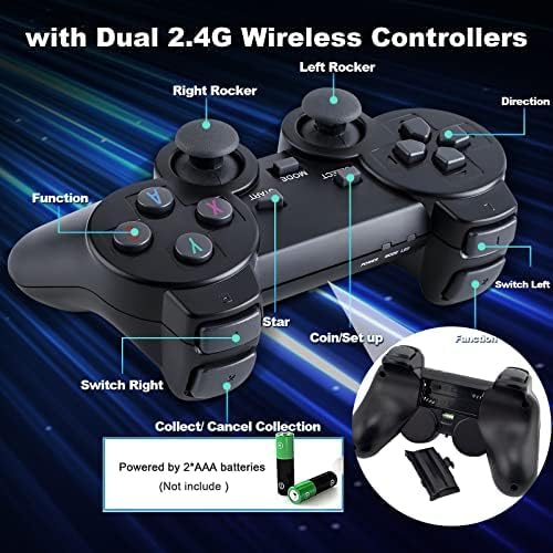 HP Wireless Retro Game Console 20600+ Games