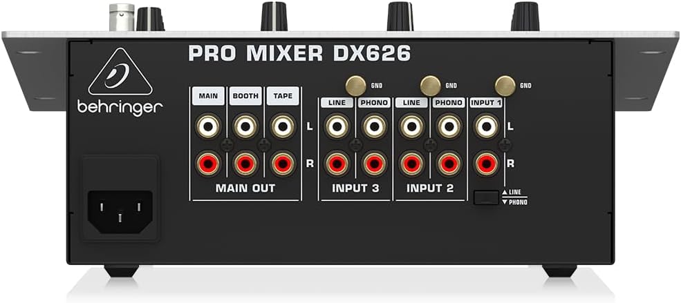 Behringer DX626 3-Channel DJ Mixer with BPM Counter