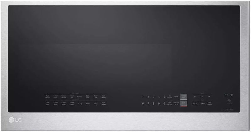 LG MHEC1737F 1.7 Cu. Ft. Stainless Steel Over-the-Range Microwave — main product image