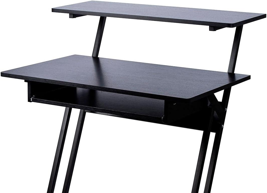 Monoprice 625919 Recording Desk Keyboard Tray Workstation