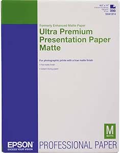 Epson S041914 Enhanced Matte Paper 8.5x11 250 Sheets