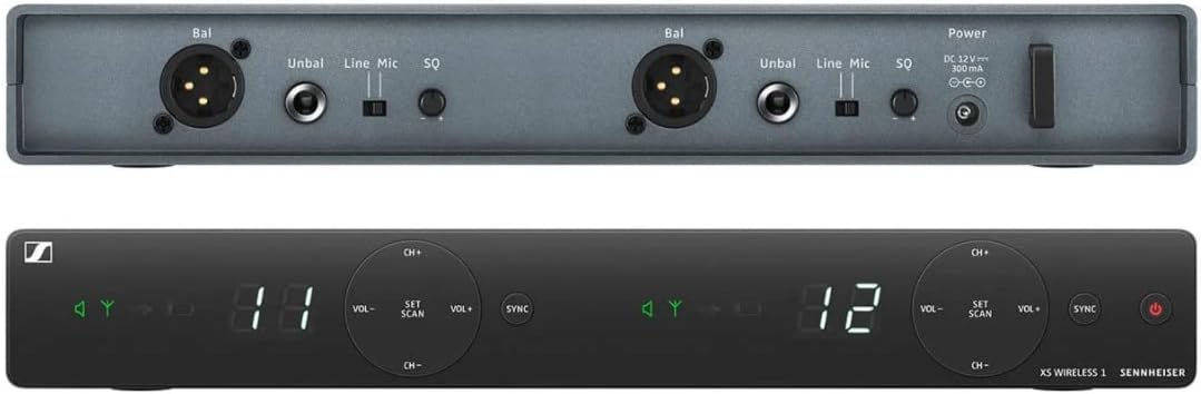Sennheiser 508263 XSW 1-825 Dual Wireless Microphone System